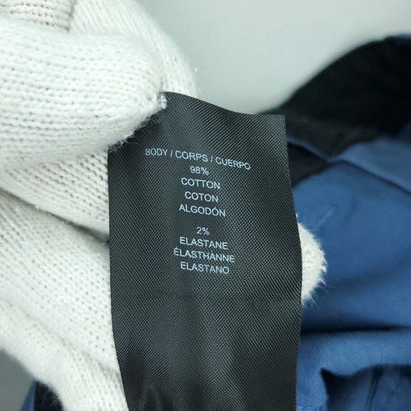 Hurley Chino Shorts Men 30x9 Blue Flat Front Casual Golf - Picture 4 of 6